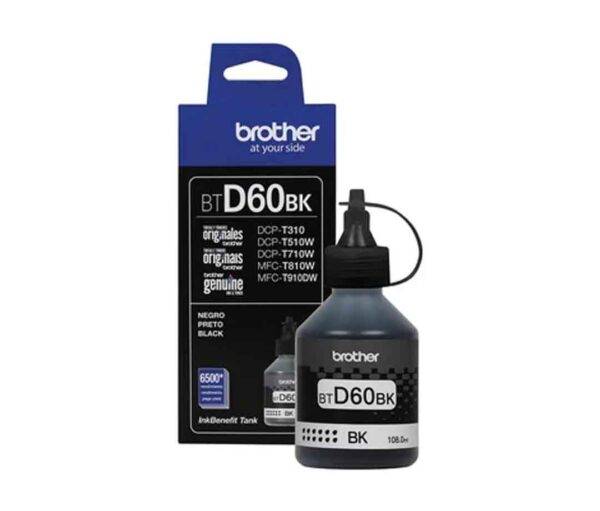 TINTA BROTHER D60BK NEGRO